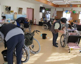 上長田地区車椅子清掃ボランティア