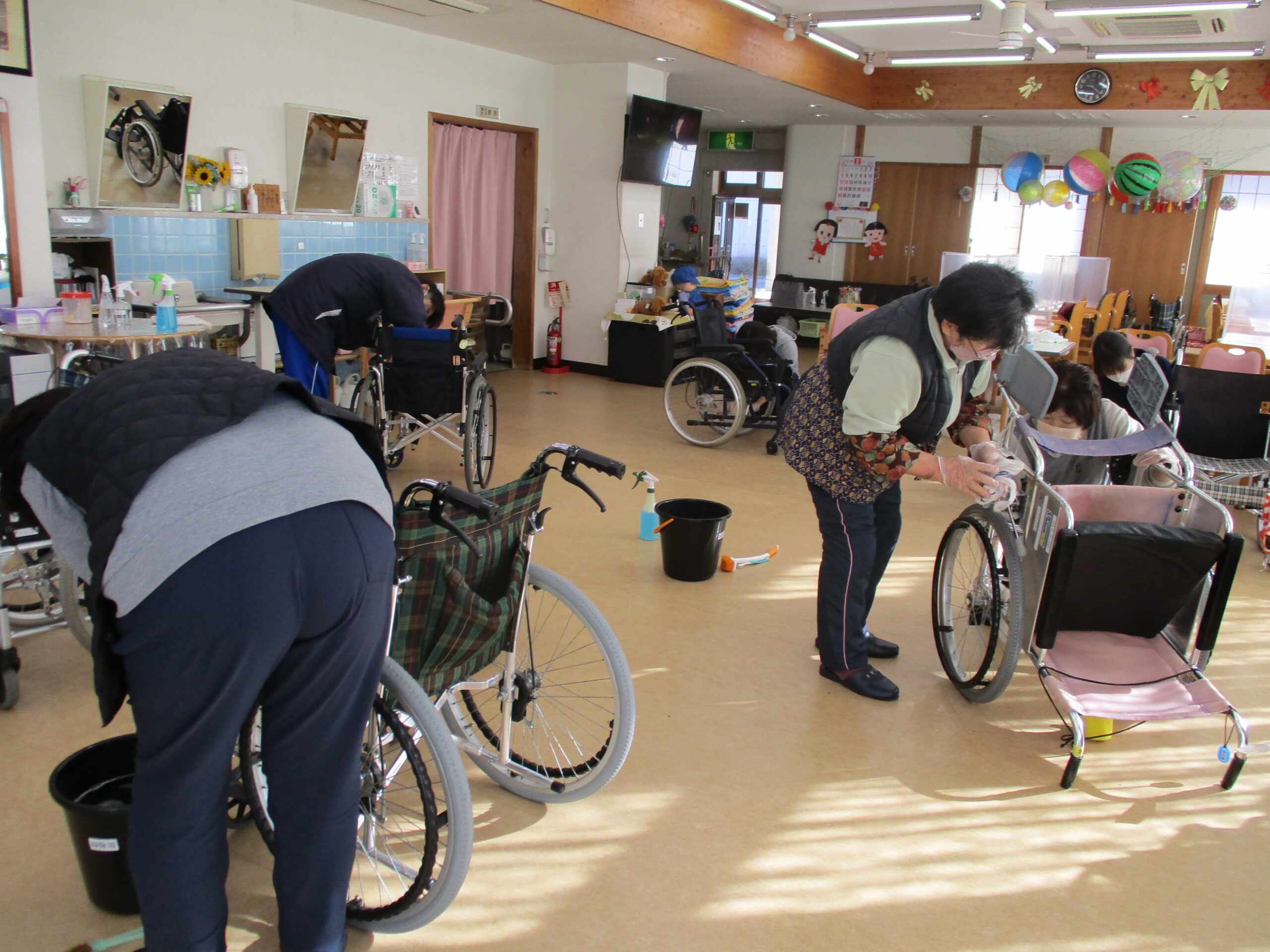 上長田地区車椅子清掃ボランティア