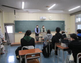 勝山高校蒜山校地で「ジャーゼント」と「モンティ」を作る